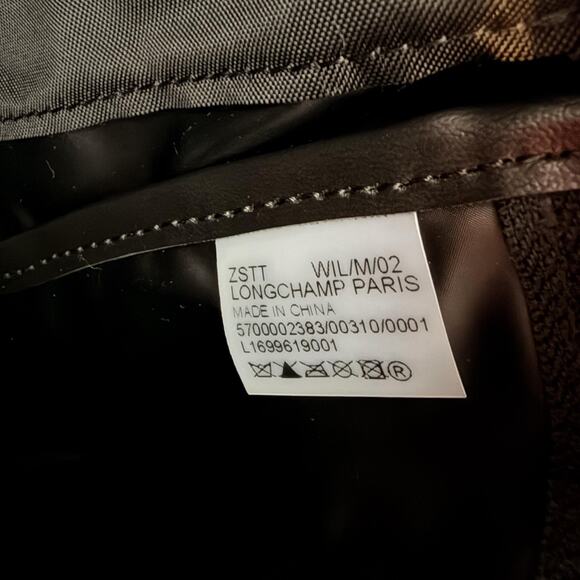 Longchamp Le Pliage Backpack Black Nylon Leather Medium Casual Travel Everyday main image 11